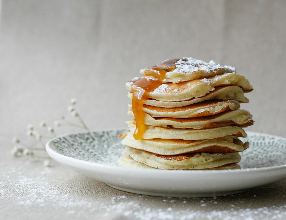Earl Grey infused pannenkoeken