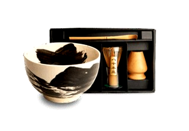 Edo Shiro Kuro Matcha set XL