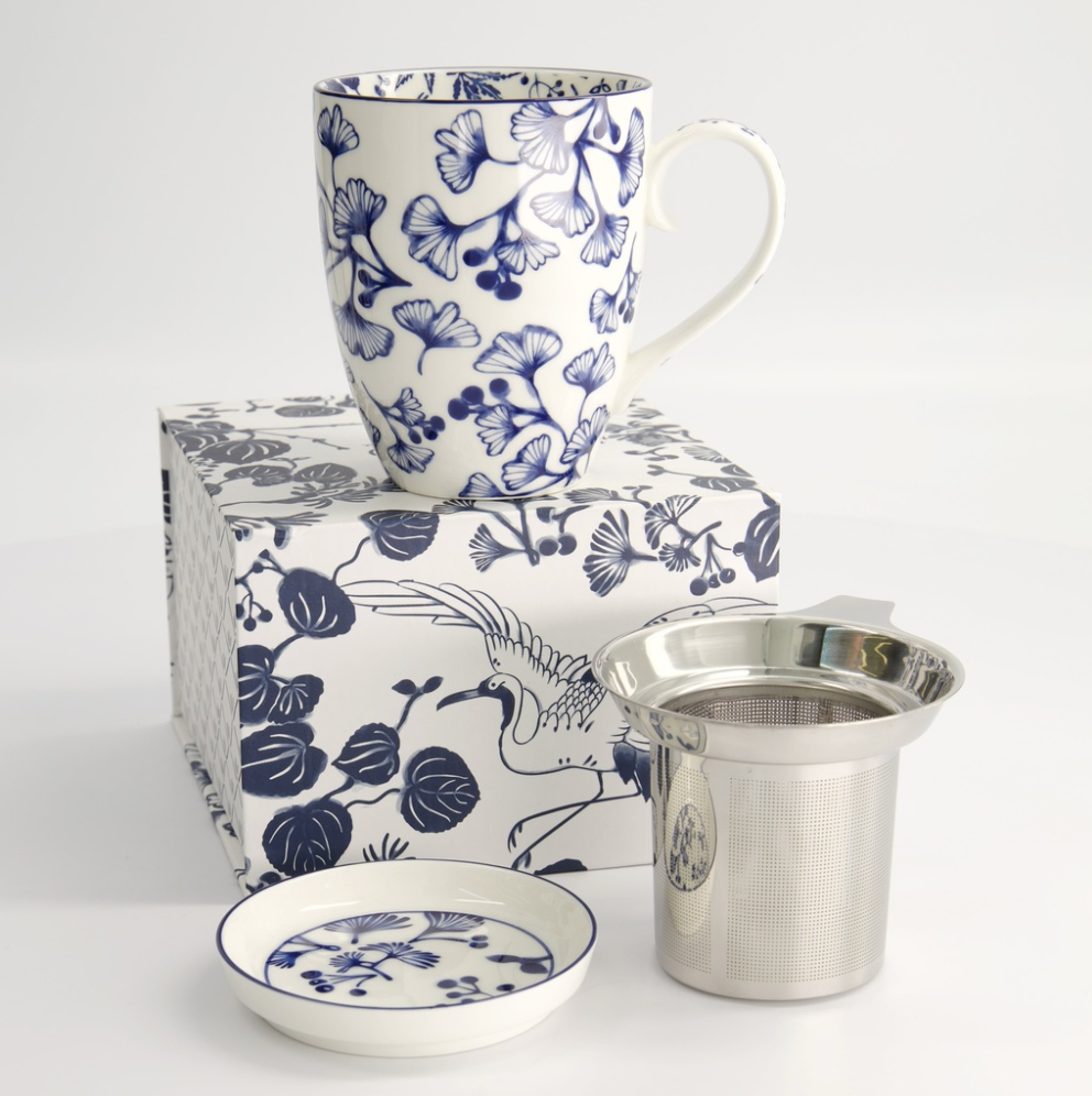 Flora Japonica Mug Giftset Gingko 380ml