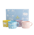 Kawaii Animals Mug Gift Set 4pcs