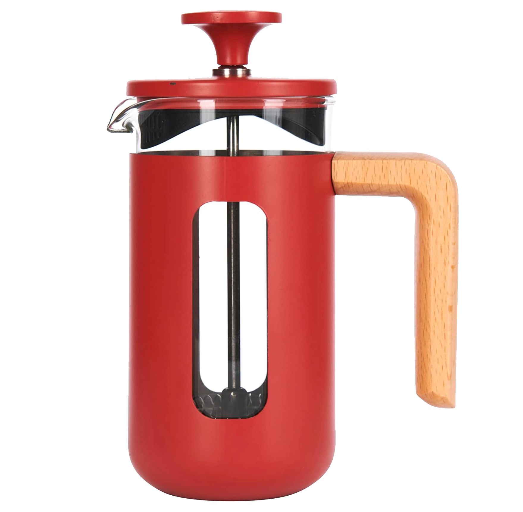 La Cafetière Pisa Red - 3Cup