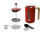 La Cafetière Pisa Red - 8Cup