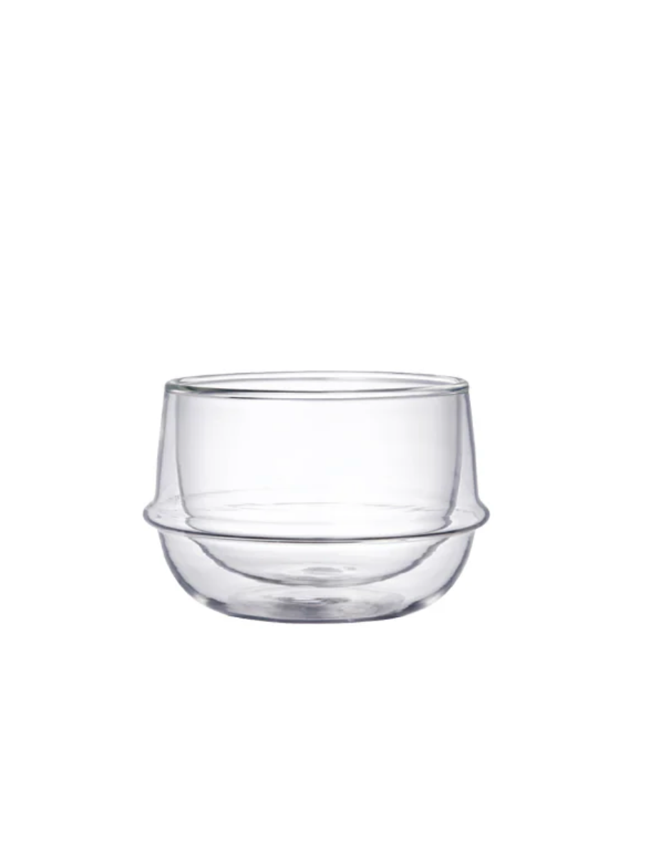 Kinto Kronos double wall tea cup 200ml