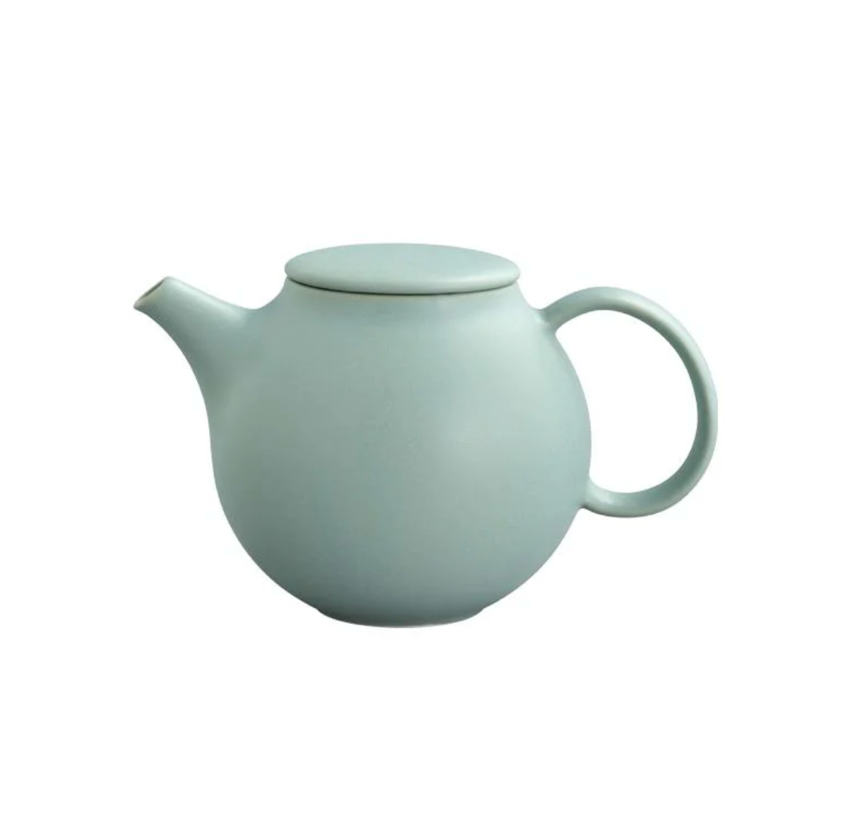 Kinto Pebble Teapot 480ml - Moss Green