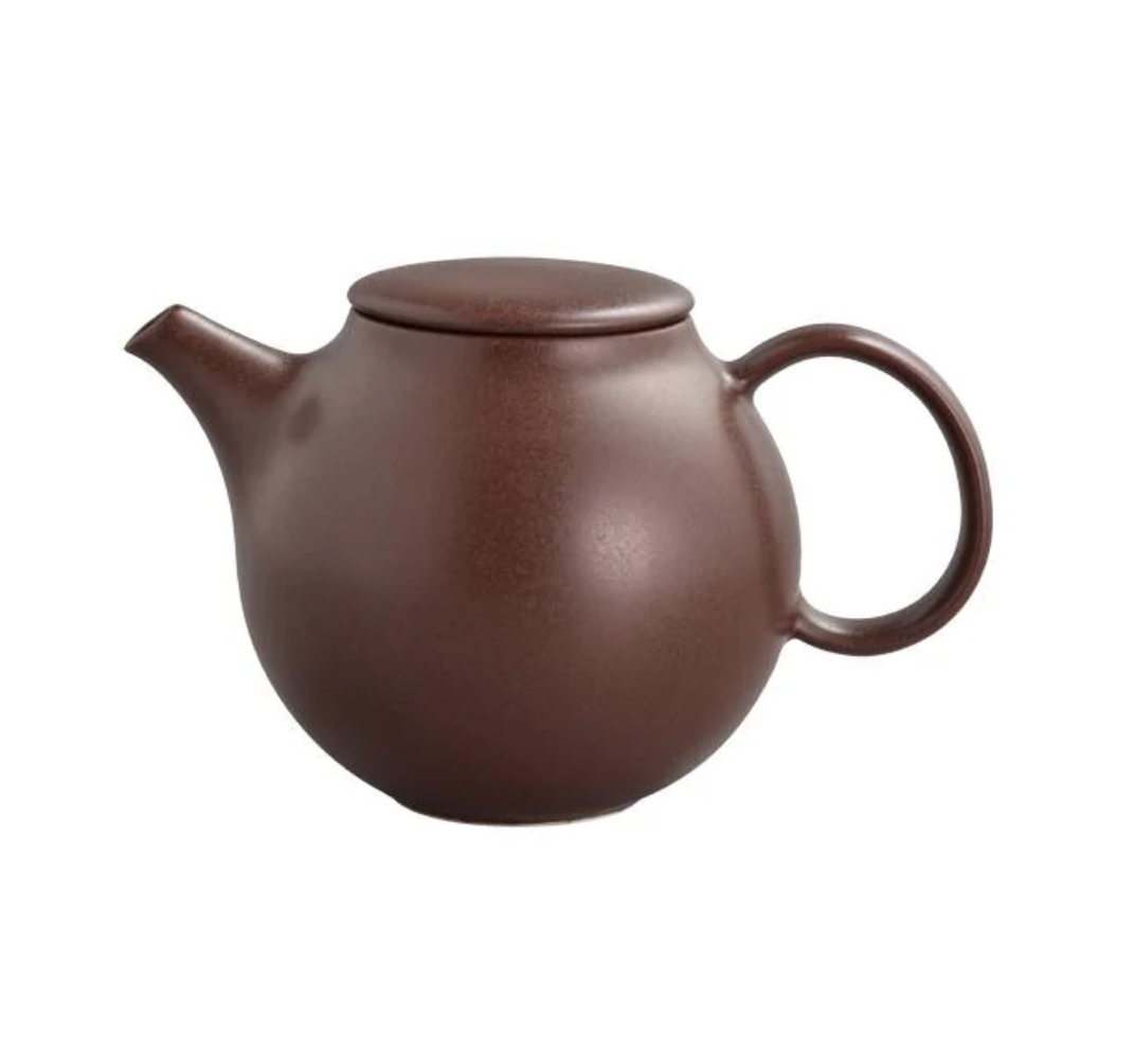 Kinto Pebble Teapot 480ml - Brown