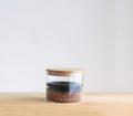 Airscape glass box 250gr bamboo lid