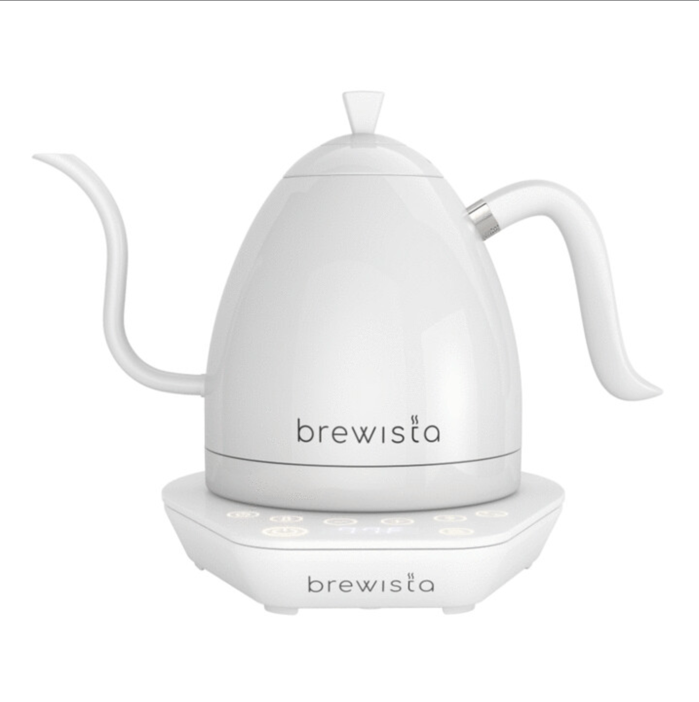 BREWISTA - Electric Kettle All White - white handle 1L