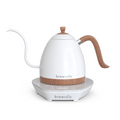 BREWISTA - Bouilloire Électrique Blanc Perle - manche bois 1L