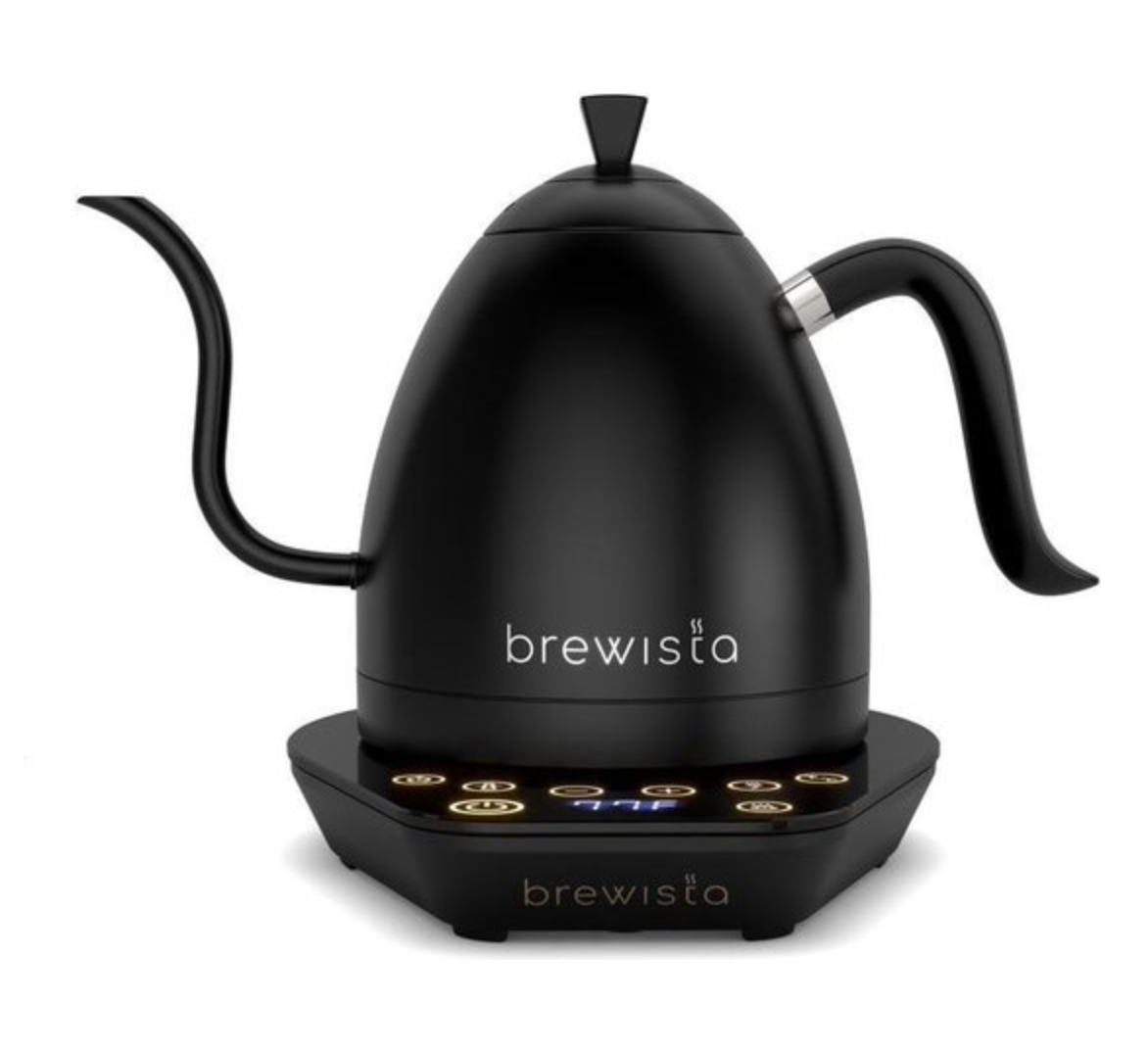 BREWISTA - Electric Kettle All Black - black handle 1L