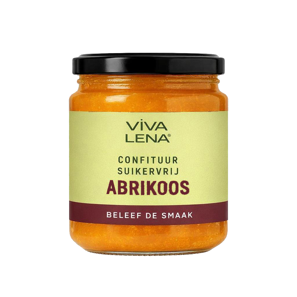 Confituur Abrikoos - suikervrij 210ml