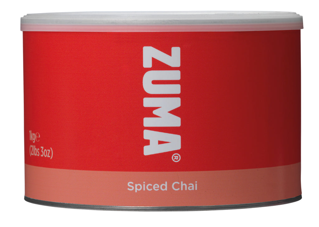Zuma Chai Spiced 1kg/can - red