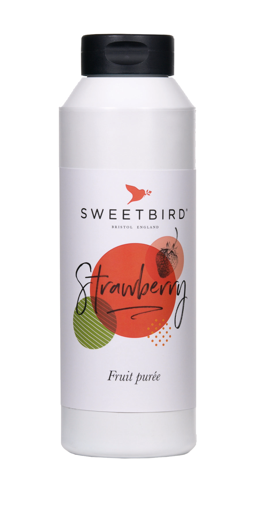 Puree Sweetbird Aardbei 1L