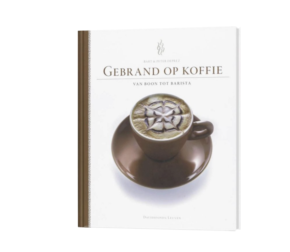 KOFFIEBOEK GEBRAND OP KOFFIE