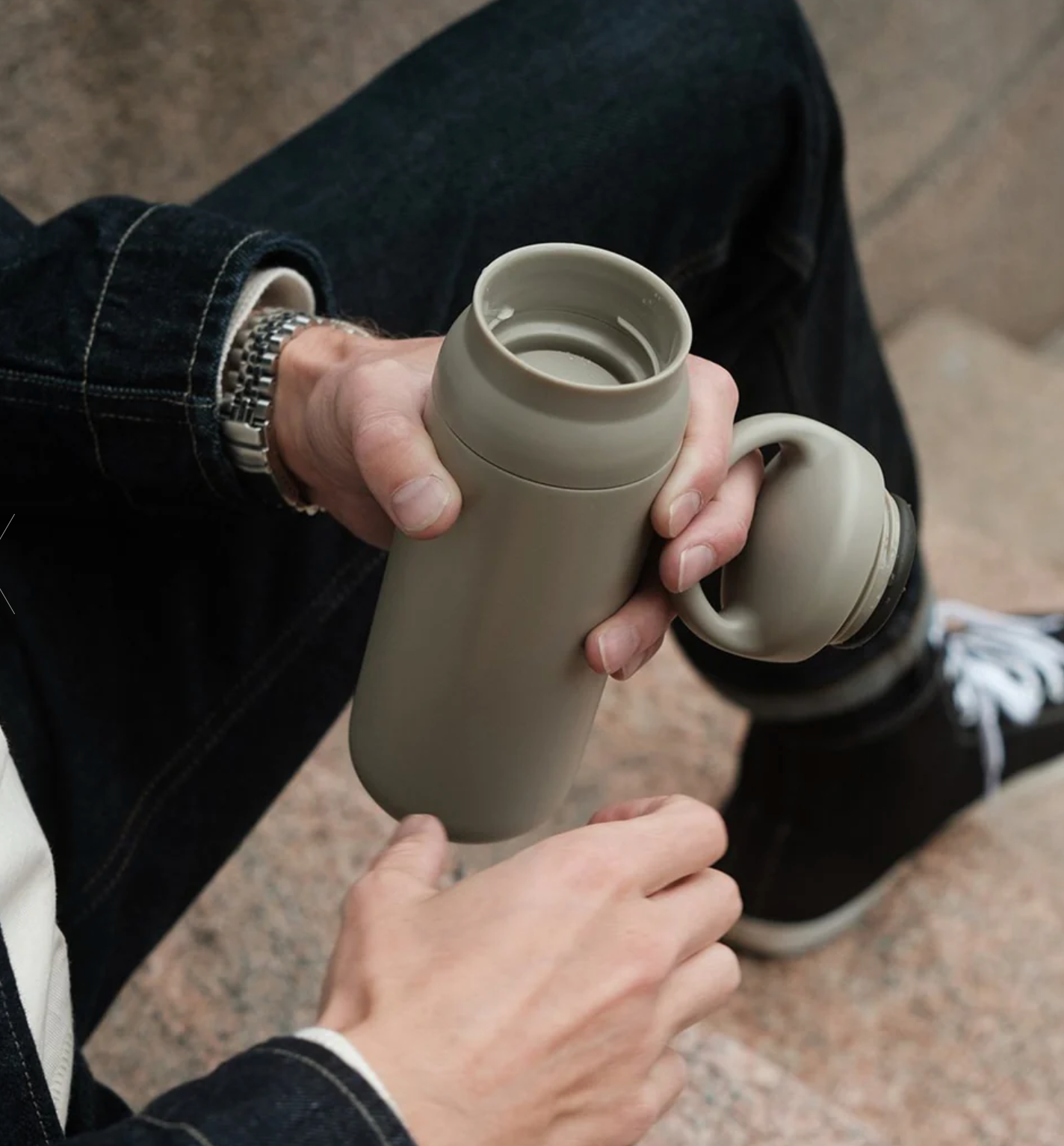Kinto Day off Tumbler 500ml - Beige