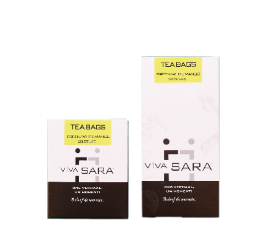 Green & White Mango - 20 tea bags