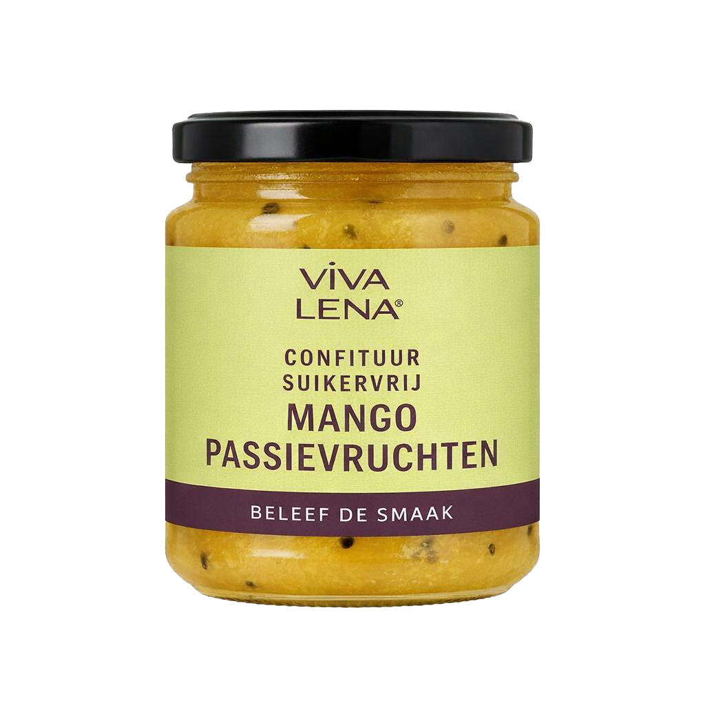 Confituur Mango & Passie suikervrij 210ml
