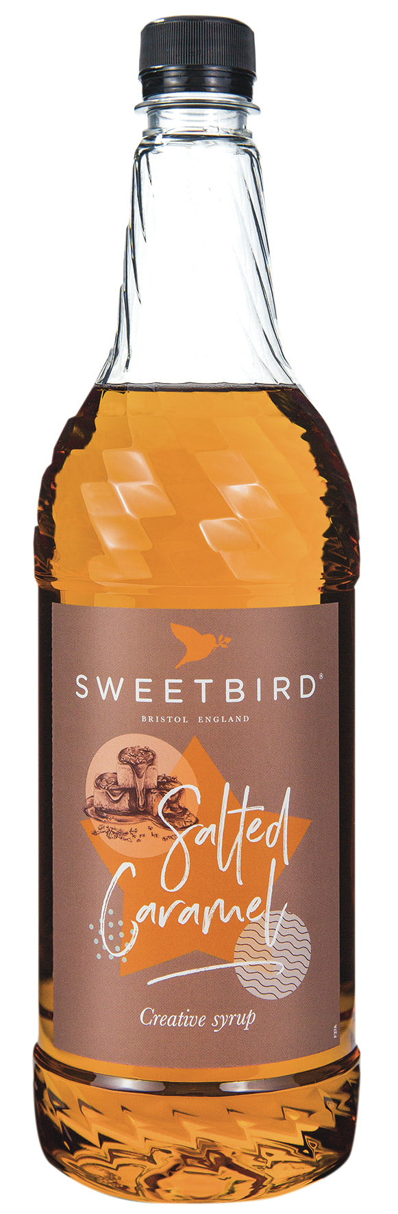 *Siroop Sweetbird Salted Caramel  1L