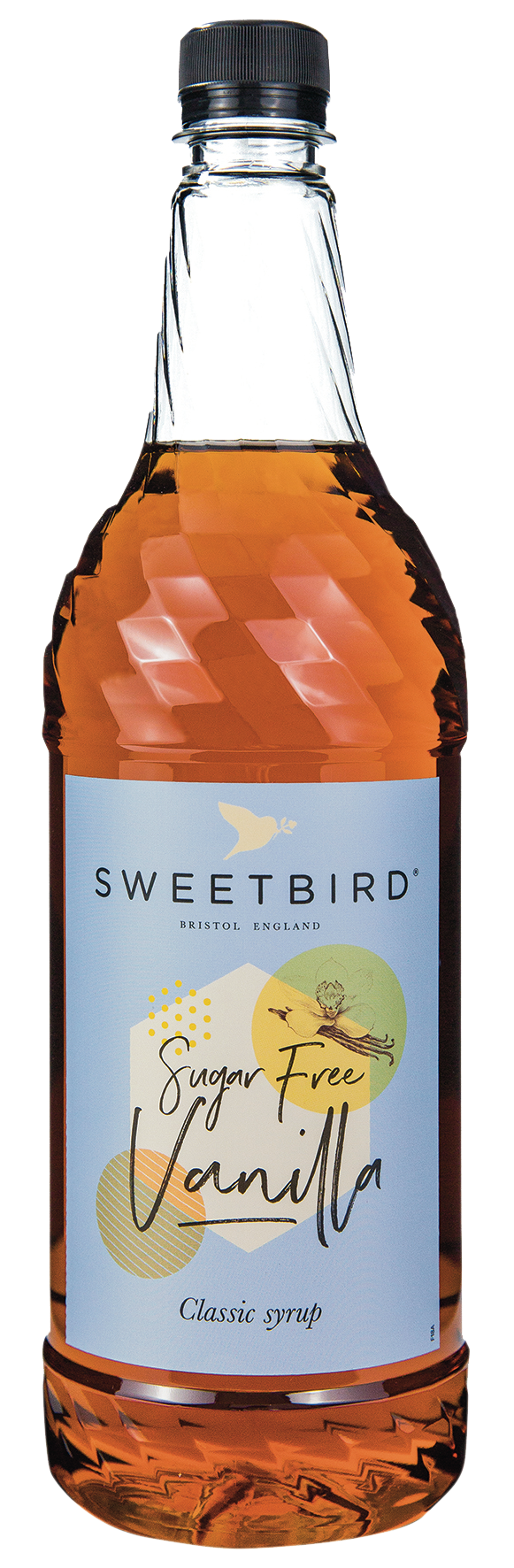 Suikervrije Siroop Sweetbird Vanille 1L