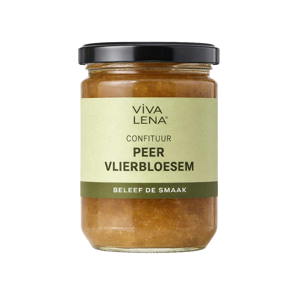 Confituur Peer & Vlierbloesem 210ml