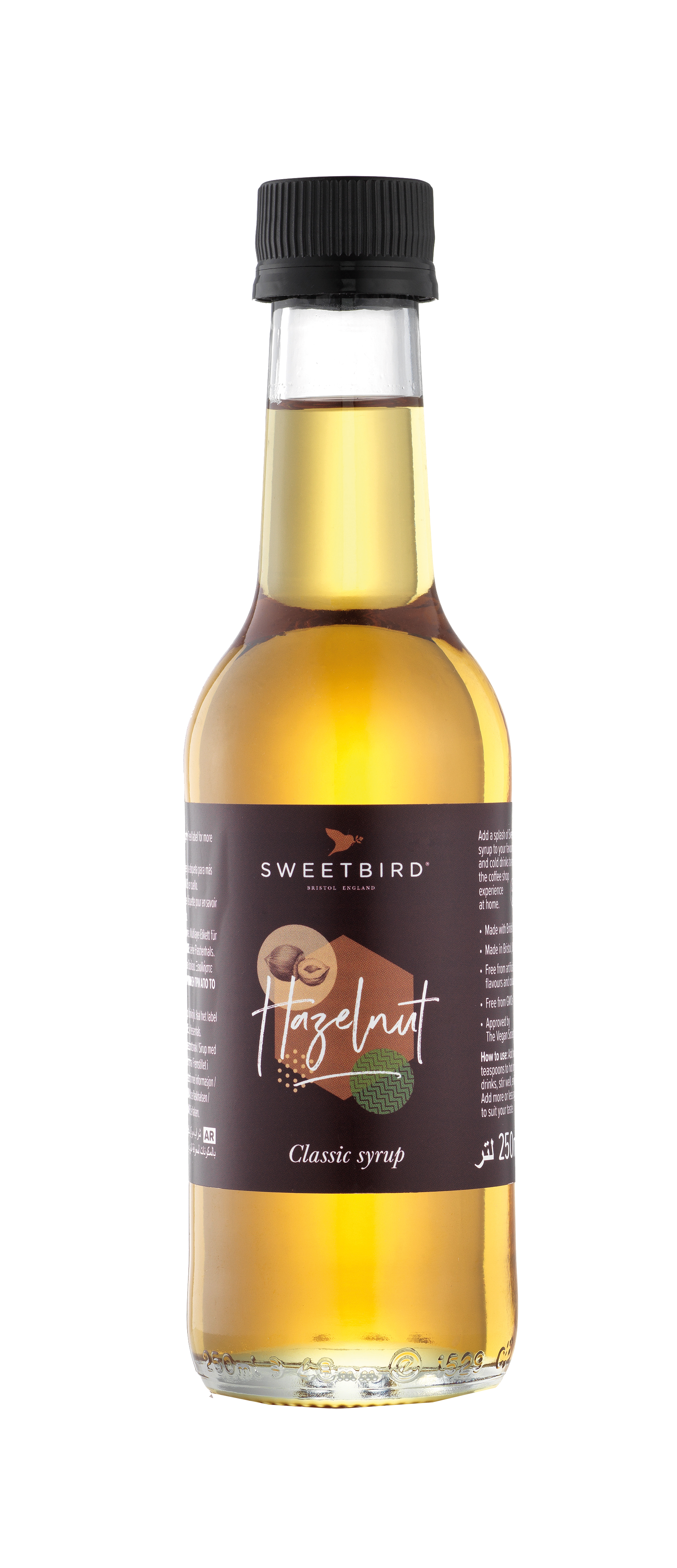 Siroop Sweetbird Hazelnoot- 250ml